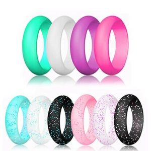 10 pack silicone wedding band/rings